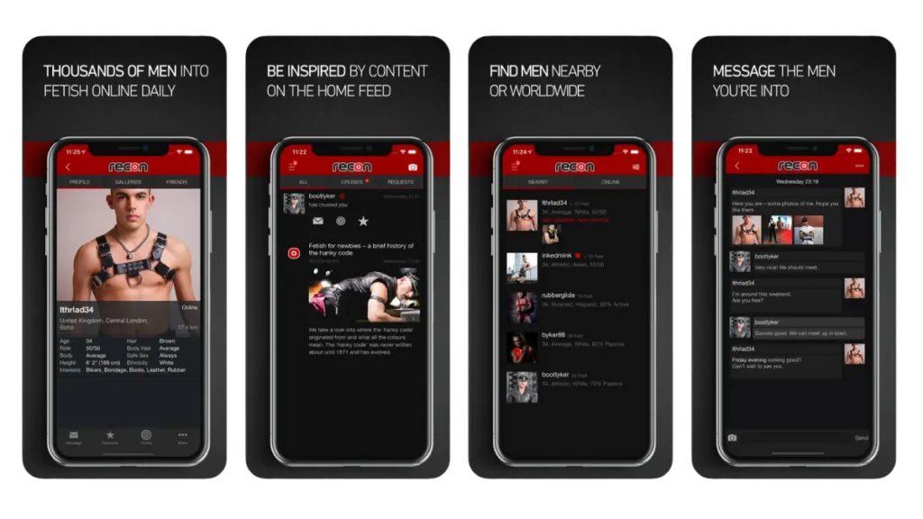 Recon.com App Review 5 Recon.com, Gay Fetish, BDSM Community, Fetish Exploration, Gay BDSM